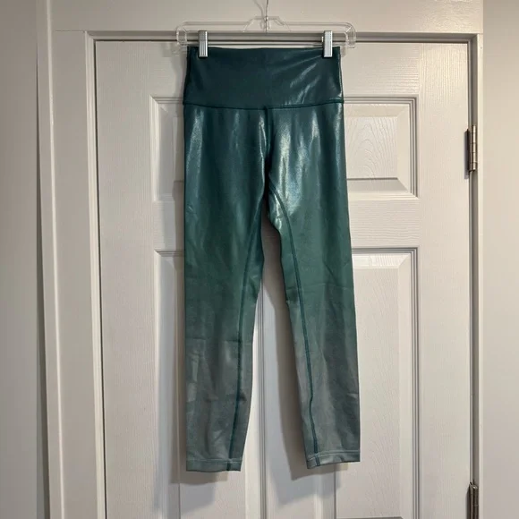 Lululemon Wunder Train High-Rise Tight 25" *Foil EUC Size 6 - Picture 2 of 9